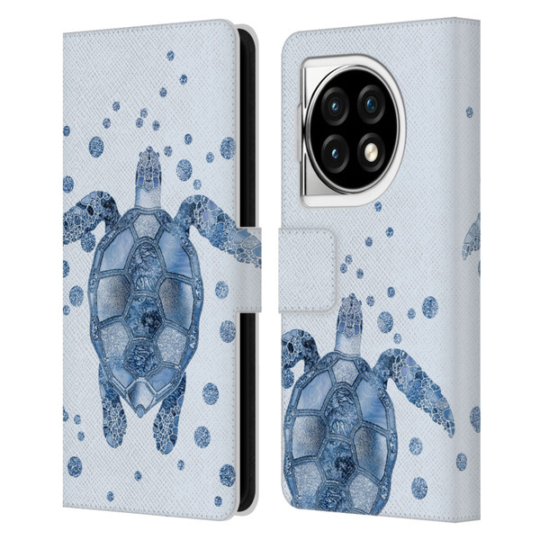 LebensArt Nature Turtle Leather Book Wallet Case Cover For OPPO OnePlus Ace 3 5G