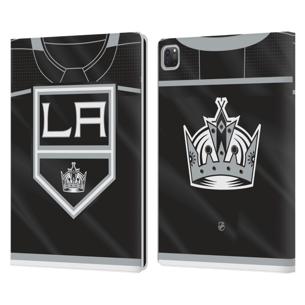 NHL Los Angeles Kings Jersey Leather Book Wallet Case Cover For Apple iPad Pro 13 M4 2024 NHL Los Angeles Kings Jersey Leather Book Wallet Case Cover For Apple iPad Pro 13 M4 2024