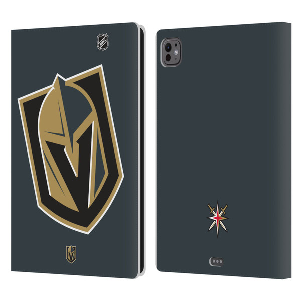NHL Vegas Golden Knights Oversized Leather Book Wallet Case Cover For Apple iPad Pro 11 M4 2024
