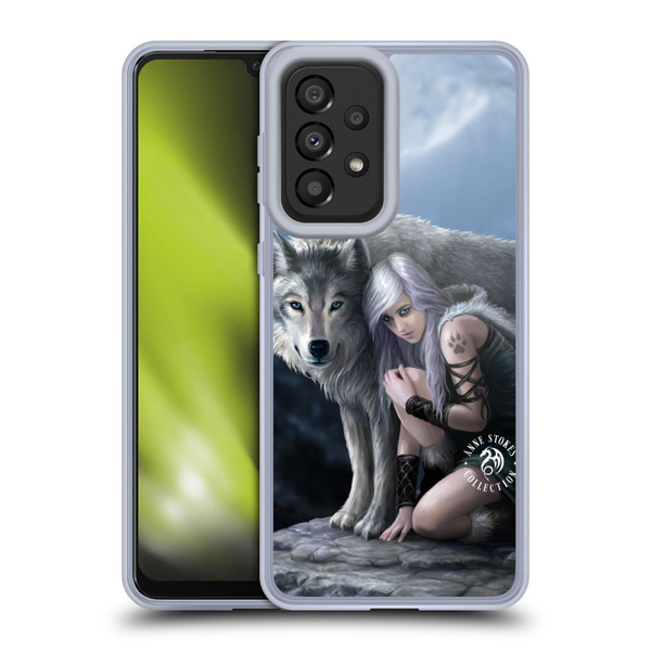Anne Stokes Wolves Protector Soft Gel Case for Samsung Galaxy A33 5G (2022)