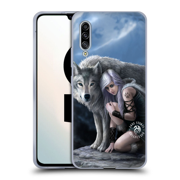 Anne Stokes Wolves Protector Soft Gel Case for Samsung Galaxy A90 5G (2019)