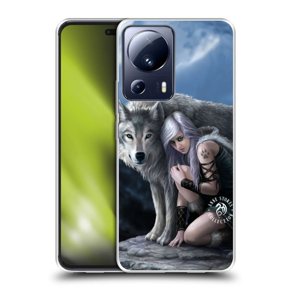 Anne Stokes Wolves Protector Soft Gel Case for Xiaomi 13 Lite 5G