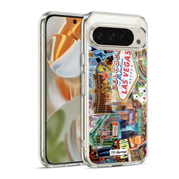 P.D. Moreno Cities Las Vegas 1 Soft Gel Case for Google Pixel 9 / Pixel 9 Pro