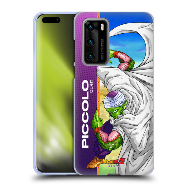 Dragon Ball Z Saiyan Arc Characters Piccolo Soft Gel Case for Huawei P40 5G