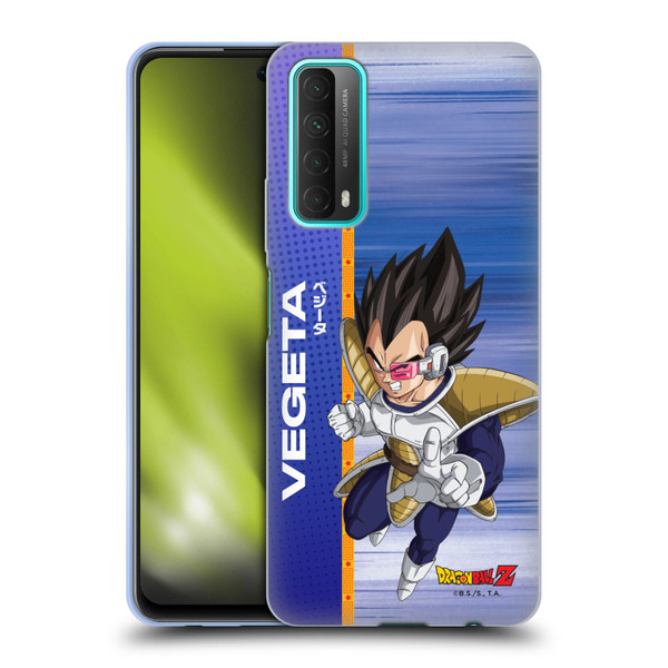 Dragon Ball Z Saiyan Arc Characters Vegeta Soft Gel Case for Huawei P Smart (2021)