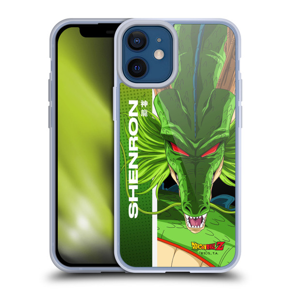 Dragon Ball Z Saiyan Arc Characters Shenron Soft Gel Case for Apple iPhone 12 Mini