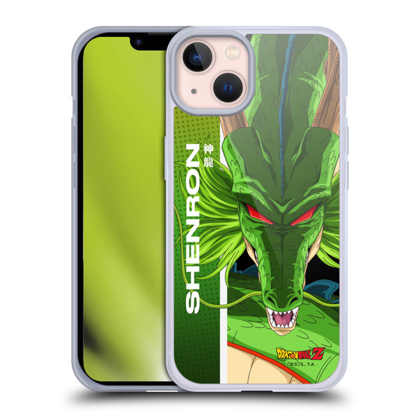 Dragon Ball Z Saiyan Arc Characters Shenron Soft Gel Case for Apple iPhone 13