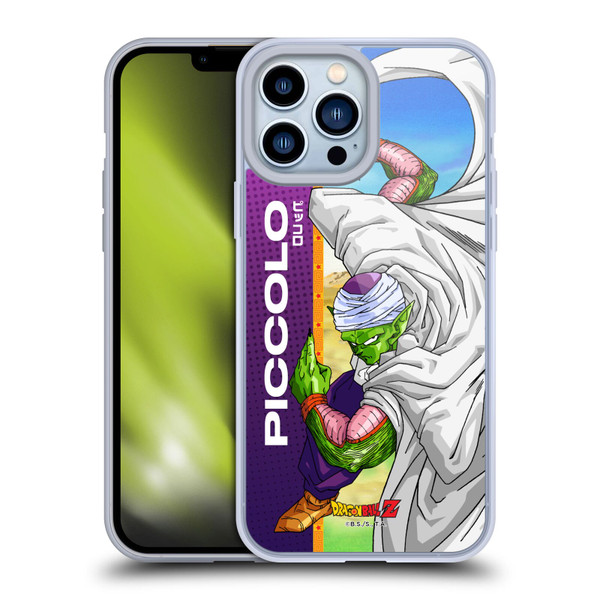 Dragon Ball Z Saiyan Arc Characters Piccolo Soft Gel Case for Apple iPhone 13 Pro Max