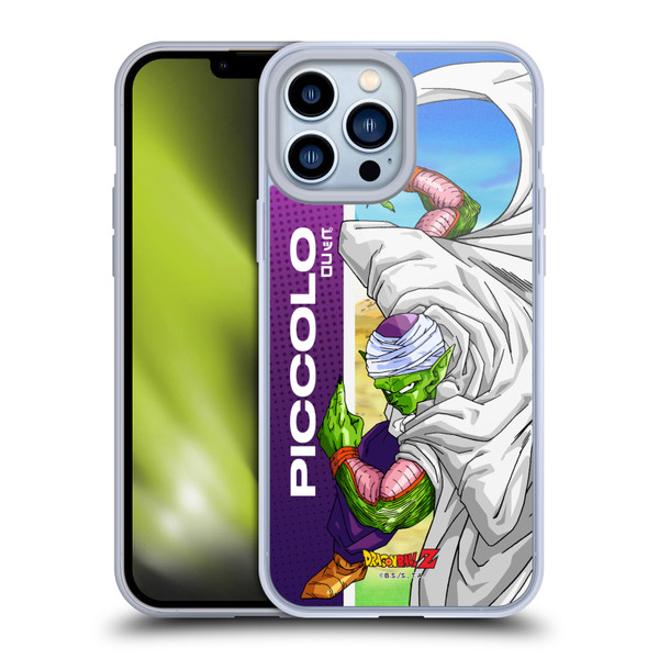 Dragon Ball Z Saiyan Arc Characters Piccolo Soft Gel Case for Apple iPhone 13 Pro Max