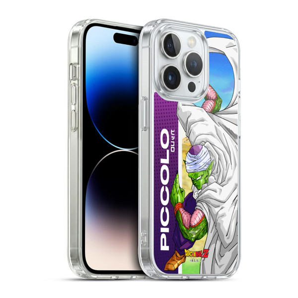 Dragon Ball Z Saiyan Arc Characters Piccolo Soft Gel Case for Apple iPhone 13 Pro & MagSafe
