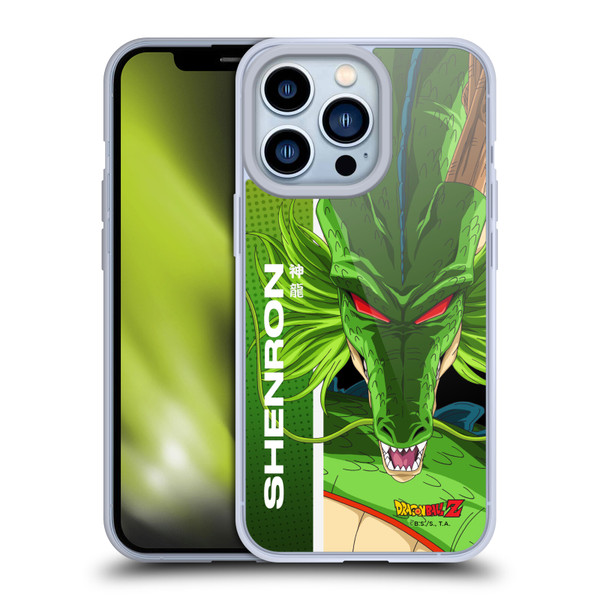Dragon Ball Z Saiyan Arc Characters Shenron Soft Gel Case for Apple iPhone 13 Pro