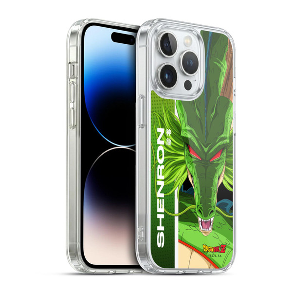 Dragon Ball Z Saiyan Arc Characters Shenron Soft Gel Case for Apple iPhone 13 Pro & MagSafe