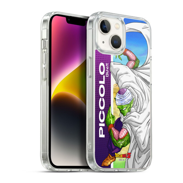 Dragon Ball Z Saiyan Arc Characters Piccolo Soft Gel Case for Apple iPhone 14