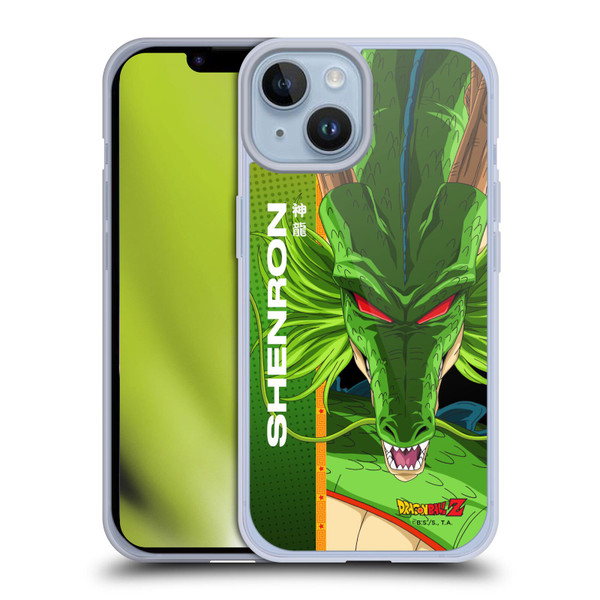 Dragon Ball Z Saiyan Arc Characters Shenron Soft Gel Case for Apple iPhone 14