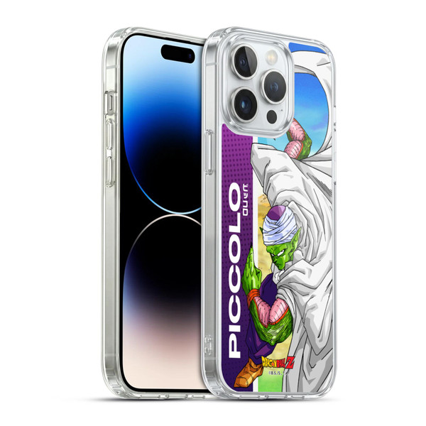 Dragon Ball Z Saiyan Arc Characters Piccolo Soft Gel Case for Apple iPhone 14 Pro Max & MagSafe