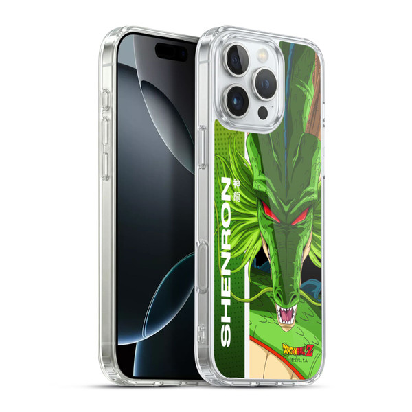 Dragon Ball Z Saiyan Arc Characters Shenron Soft Gel Case for Apple iPhone 16 Pro Max & MagSafe