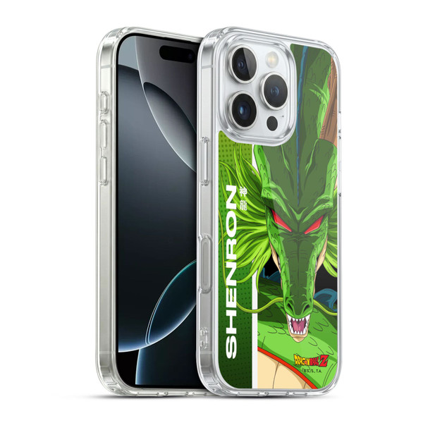 Dragon Ball Z Saiyan Arc Characters Shenron Soft Gel Case for Apple iPhone 16 Pro & MagSafe