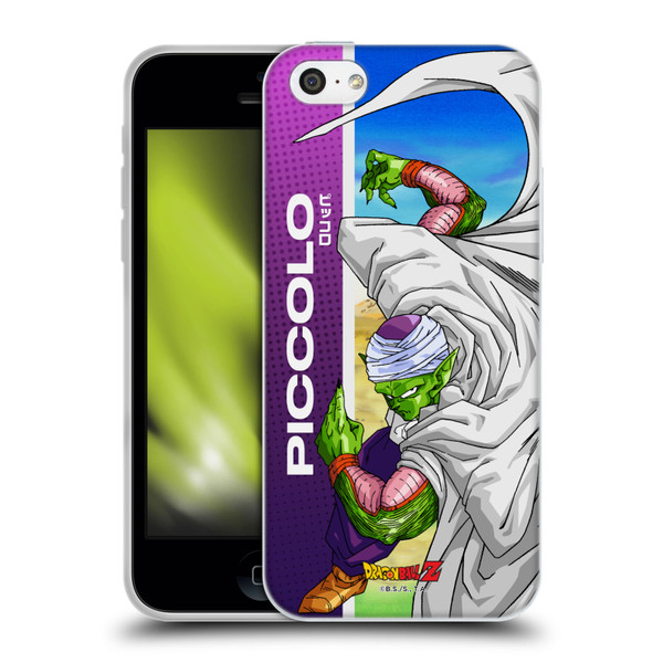 Dragon Ball Z Saiyan Arc Characters Piccolo Soft Gel Case for Apple iPhone 5c