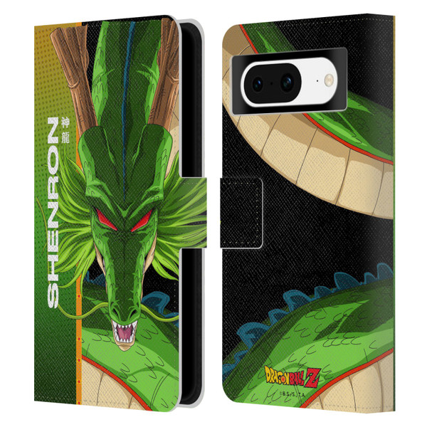Dragon Ball Z Saiyan Arc Characters Shenron Leather Book Wallet Case Cover For Google Pixel 8