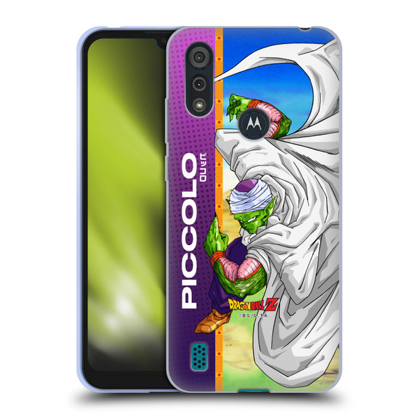 Dragon Ball Z Saiyan Arc Characters Piccolo Soft Gel Case for Motorola Moto E6s (2020)
