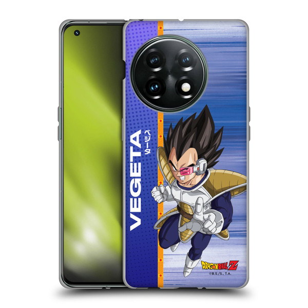 Dragon Ball Z Saiyan Arc Characters Vegeta Soft Gel Case for OnePlus 11 5G