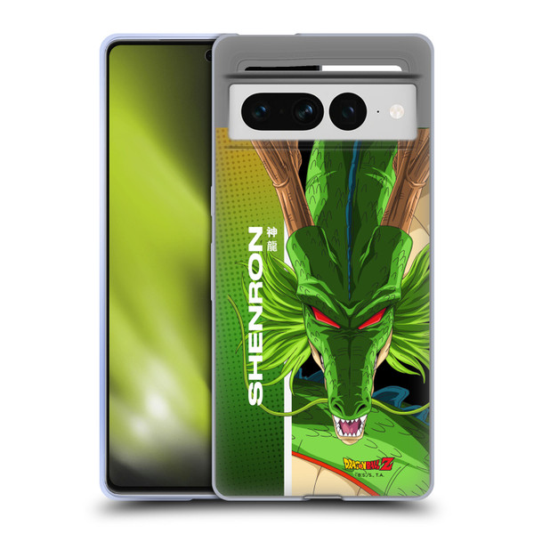 Dragon Ball Z Saiyan Arc Characters Shenron Soft Gel Case for Google Pixel 7 Pro