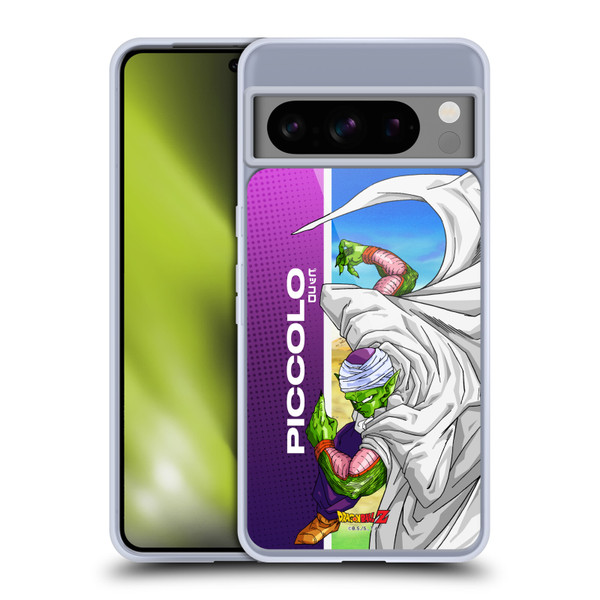 Dragon Ball Z Saiyan Arc Characters Piccolo Soft Gel Case for Google Pixel 8 Pro