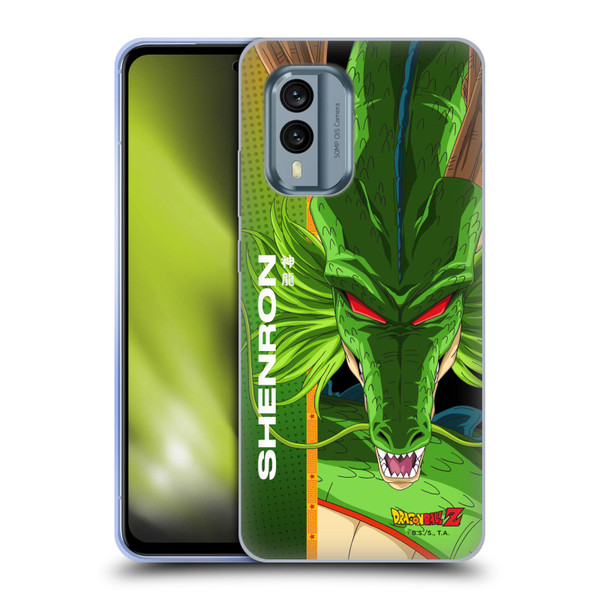 Dragon Ball Z Saiyan Arc Characters Shenron Soft Gel Case for Nokia X30