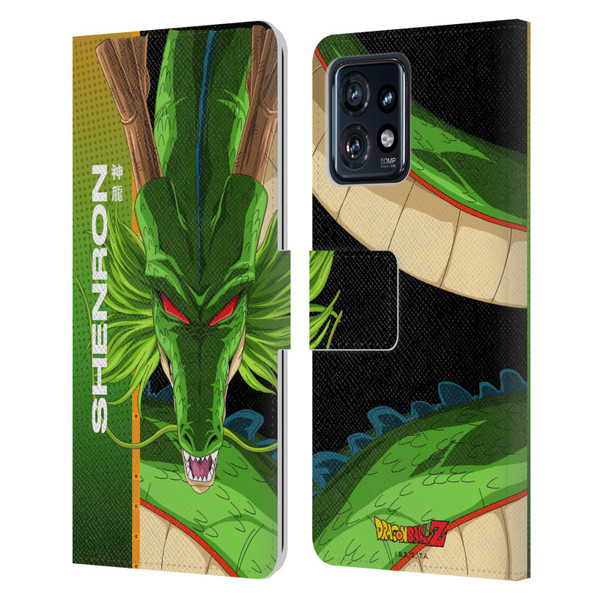 Dragon Ball Z Saiyan Arc Characters Shenron Leather Book Wallet Case Cover For Motorola Moto Edge 40 Pro