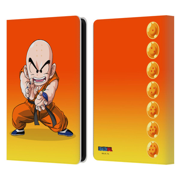 Dragon Ball Characters Krillin Leather Book Wallet Case Cover For Amazon Kindle Paperwhite 5 (2021)
