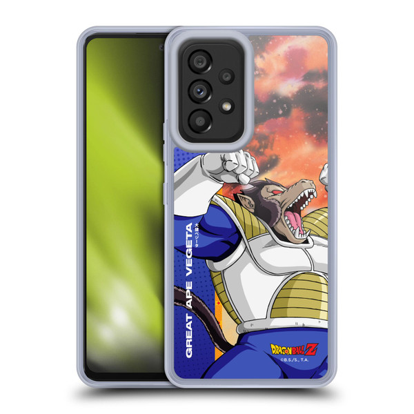 Dragon Ball Z Saiyan Arc Characters Great Ape Vegeta Soft Gel Case for Samsung Galaxy A53 5G (2022)