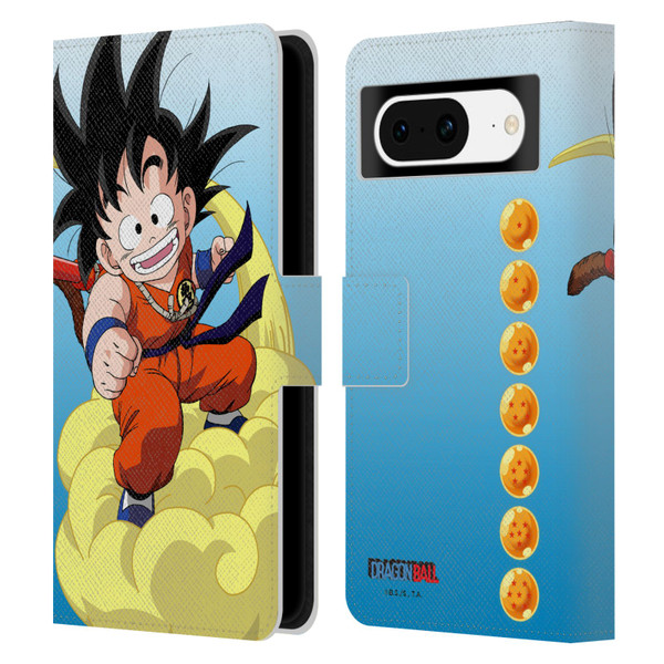 Dragon Ball Characters Goku Leather Book Wallet Case Cover For Google Pixel 8
