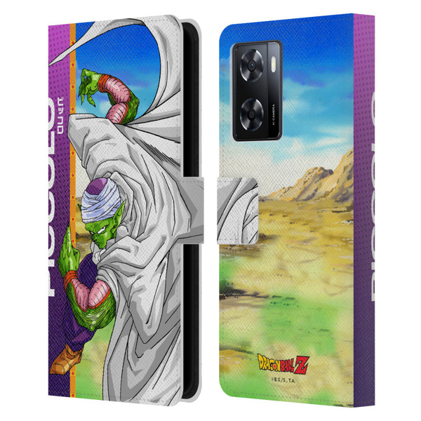 Dragon Ball Z Saiyan Arc Characters Piccolo Leather Book Wallet Case Cover For OPPO A57s