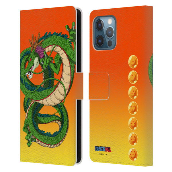 Dragon Ball Characters Shenron Leather Book Wallet Case Cover For Apple iPhone 12 Pro Max