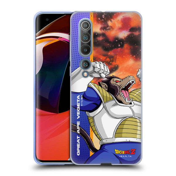 Dragon Ball Z Saiyan Arc Characters Great Ape Vegeta Soft Gel Case for Xiaomi Mi 10 5G / Mi 10 Pro 5G