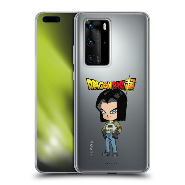 Dragon Ball Super Characters Android 17 Soft Gel Case for Huawei P40 Pro / P40 Pro Plus 5G