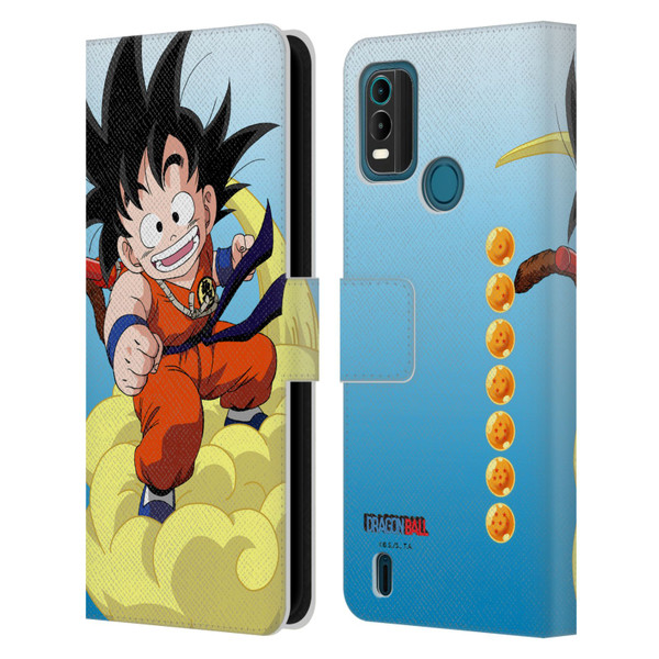 Dragon Ball Characters Goku Leather Book Wallet Case Cover For Nokia G11 Plus
