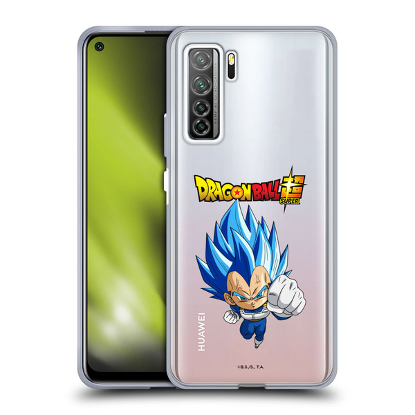 Dragon Ball Super Characters SSGSS Evolved Vegeta Soft Gel Case for Huawei Nova 7 SE/P40 Lite 5G