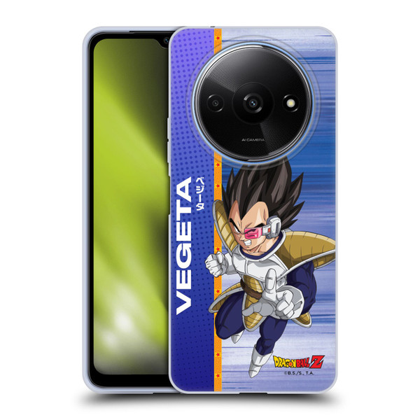 Dragon Ball Z Saiyan Arc Characters Vegeta Soft Gel Case for Xiaomi Redmi A3