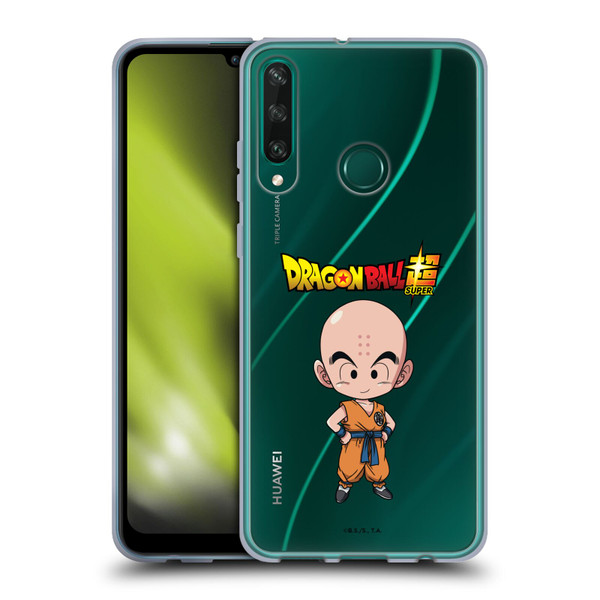 Dragon Ball Super Characters Krillin Soft Gel Case for Huawei Y6p