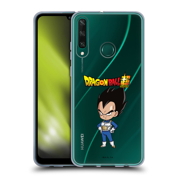 Dragon Ball Super Characters Vegeta Soft Gel Case for Huawei Y6p