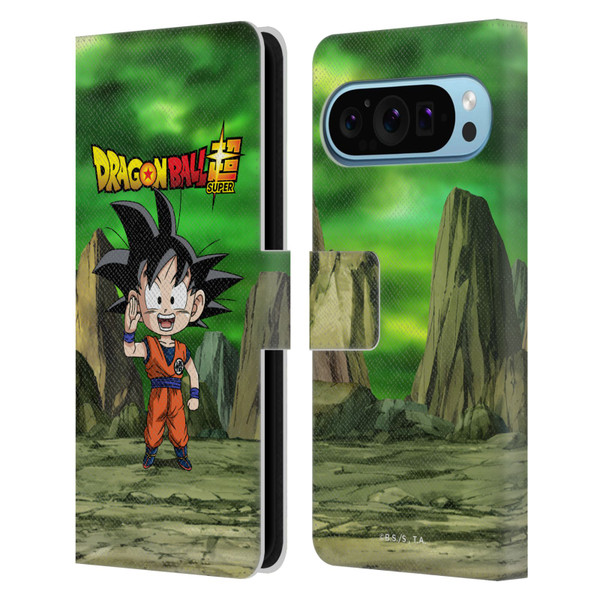 Dragon Ball Super Characters Goku Leather Book Wallet Case Cover For Google Pixel 9 / Pixel 9 Pro