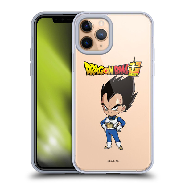 Dragon Ball Super Characters Vegeta Soft Gel Case for Apple iPhone 11 Pro