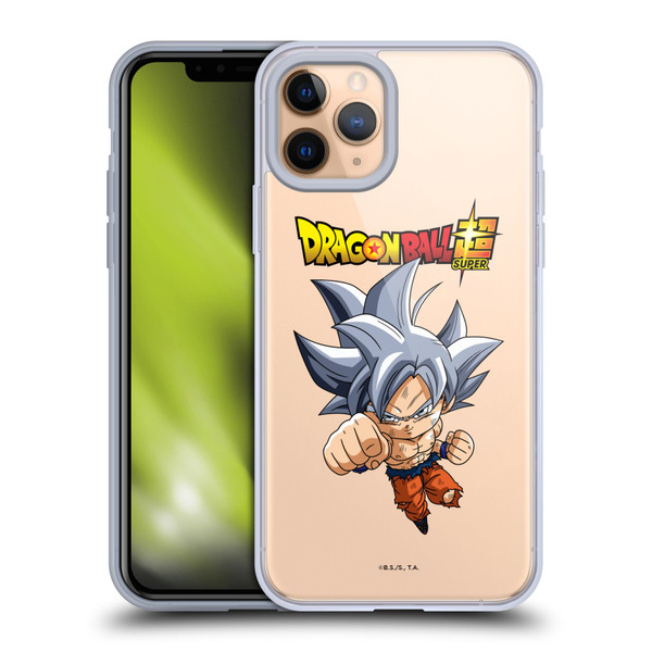 Dragon Ball Super Characters Ultra Instinct Goku Soft Gel Case for Apple iPhone 11 Pro
