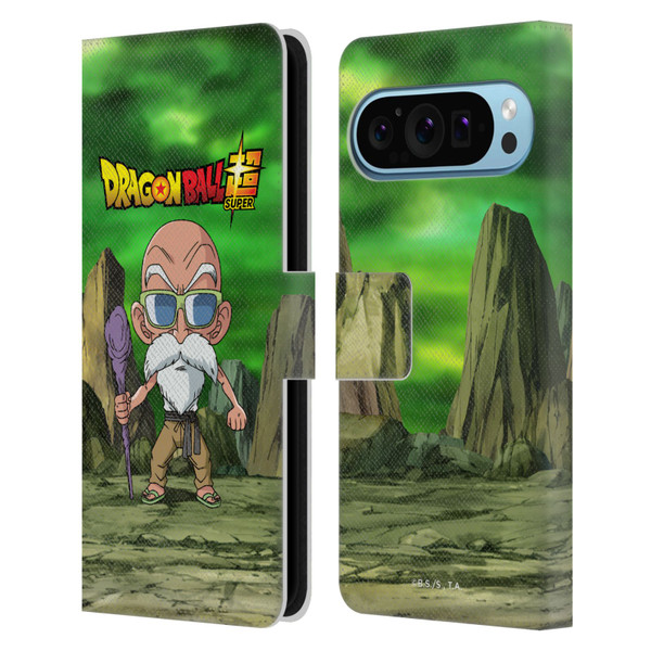 Dragon Ball Super Characters Kamesennin Leather Book Wallet Case Cover For Google Pixel 9 / Pixel 9 Pro