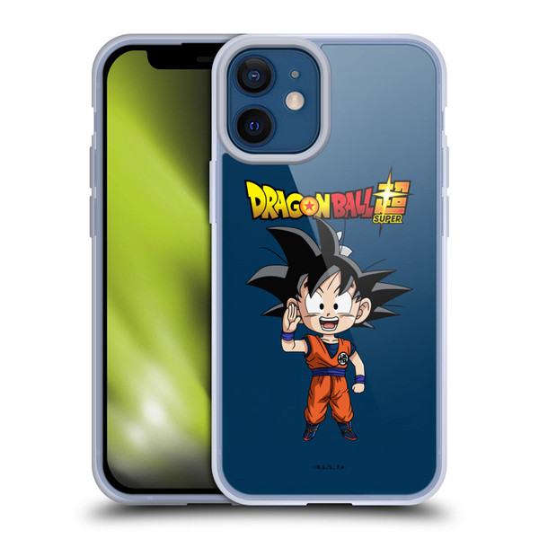 Dragon Ball Super Characters Goku Soft Gel Case for Apple iPhone 12 Mini