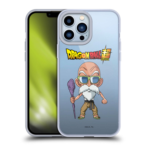 Dragon Ball Super Characters Kamesennin Soft Gel Case for Apple iPhone 13 Pro Max
