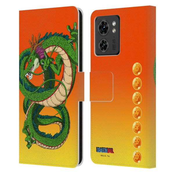 Dragon Ball Characters Shenron Leather Book Wallet Case Cover For Motorola Moto Edge 40