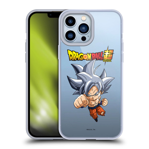 Dragon Ball Super Characters Ultra Instinct Goku Soft Gel Case for Apple iPhone 13 Pro Max & MagSafe