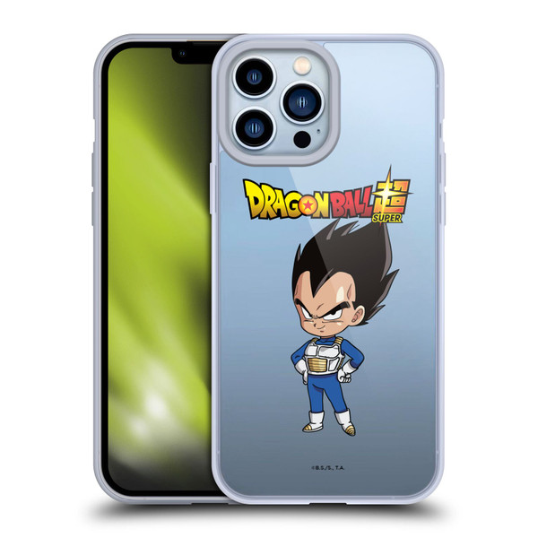 Dragon Ball Super Characters Vegeta Soft Gel Case for Apple iPhone 13 Pro Max & MagSafe